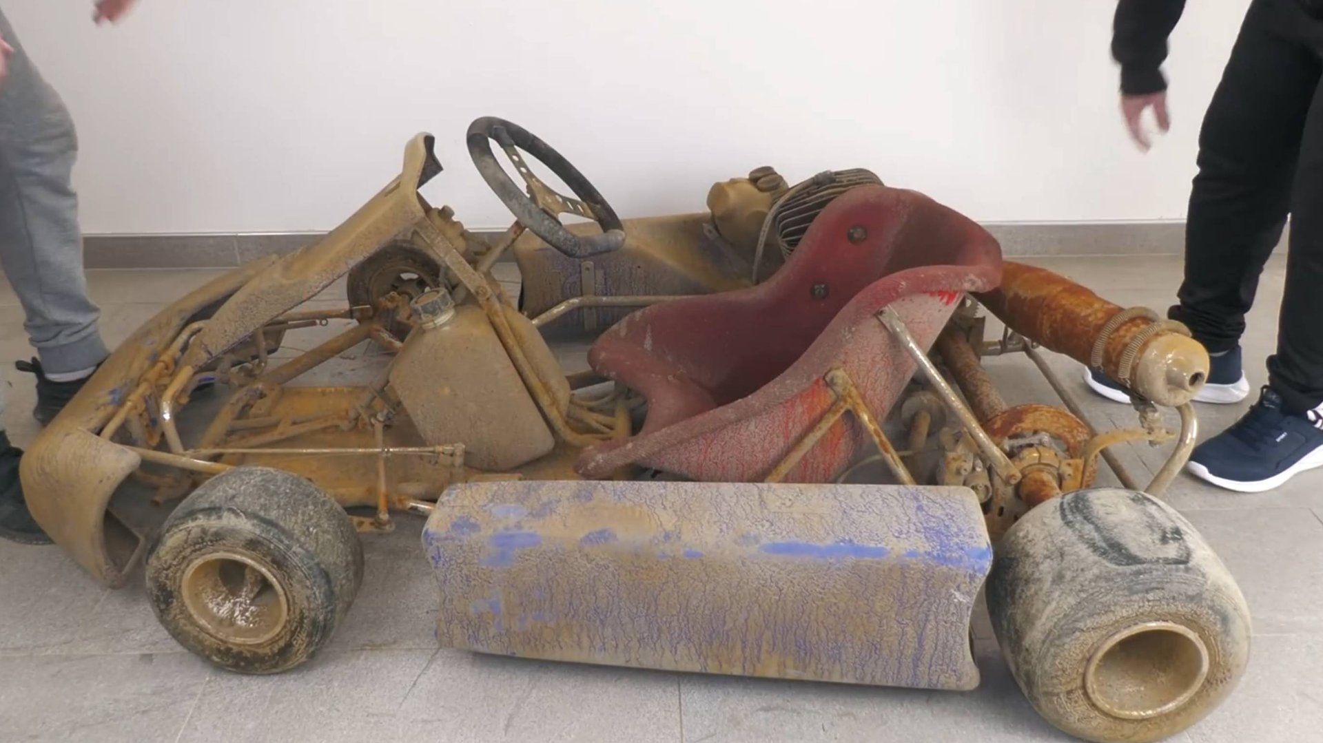 Процесс восстановления заброшенного Картинга