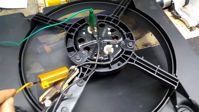 Buick Grand National, radiator fan rezistor. Run test oryginal vs. new replacement. смотреть онлайн
