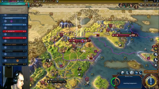 Civilization 6 Rise & Fall - Korea Gameplay #06 - Plans Realised смотреть онлайн