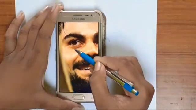 Live Outline drawing Of Virat kohli /Virat kohli Drawing #1 смотреть онлайн