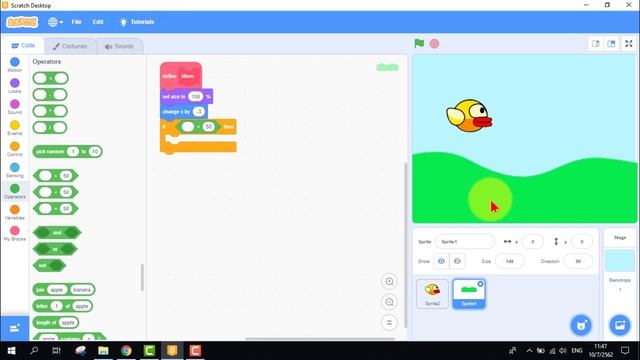 Scratch 3.0 สร้างฉากเคลื่อนที่ต่อเนื่องแบบไร้รอยต่อ смотреть онлайн