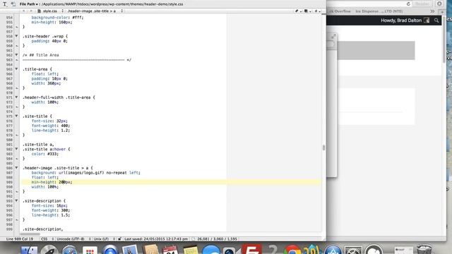 Add Custom Header Image in Genesis смотреть онлайн