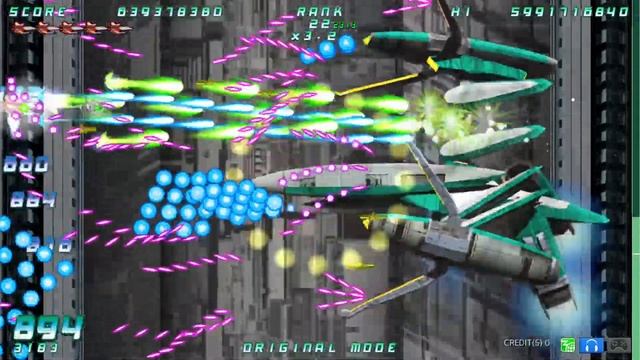 Rolling Gunner (Arcade Ver.) Original mode Stage 1 - TRUE BOSS смотреть онлайн
