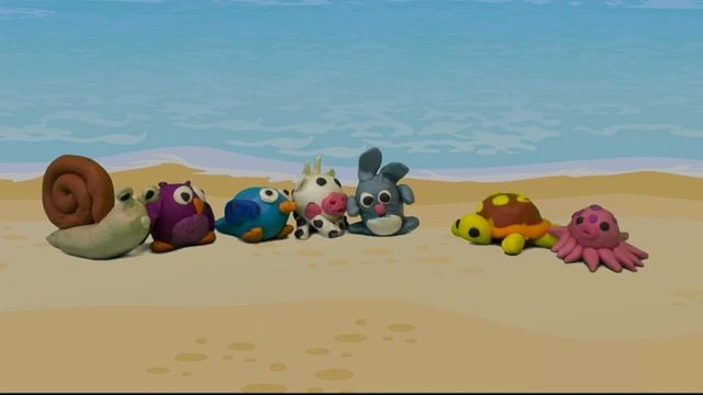 "Как зайчик Тишка друзей искал" Мультфильм группы "Муми-тролль"