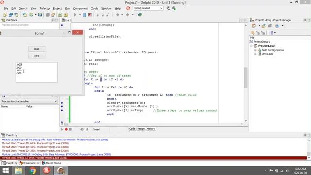 Delphi - Sort Array with textfile смотреть онлайн