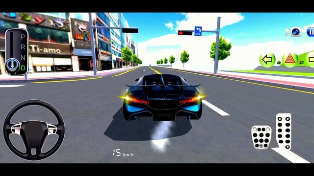 New Kia Sorento Power SUV Bugatti Chiron Parking Practice At Supercar Store - 3D Driving Class смотреть онлайн