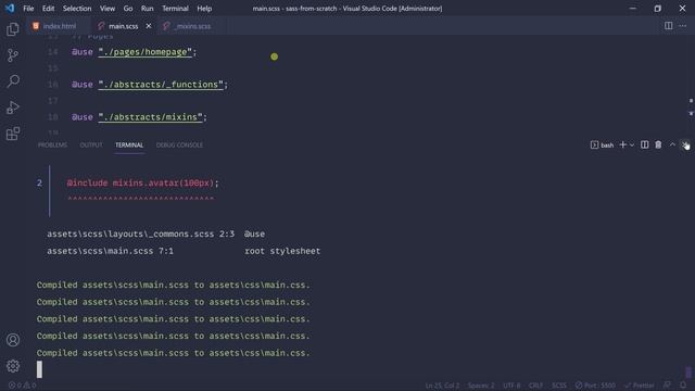 #26 - SASS For Loop (Practical Example) - (தமிழில்) (Tamil) | SASS Tutorial смотреть онлайн