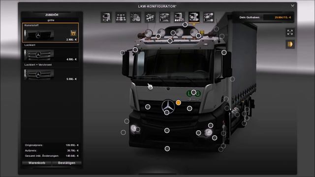 [ETS2 v1.20] Mercedes Benz Antos v1.0.0.120