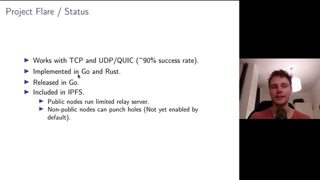 Libp2p Hole Punching (Max Inden @ FOSDEM) смотреть онлайн