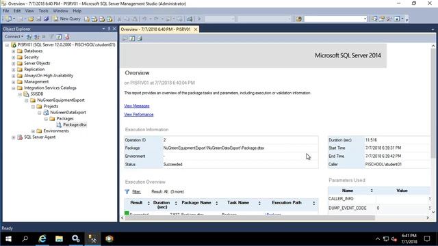 PI SQL - Deploy an SSIS package to a SQL server смотреть онлайн