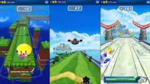 Sonic Dash - Dark Sonic vs Zazz vs Dr.Eggman defeat All Bosses Zazz Eggman Robotnik - Run Gameplay