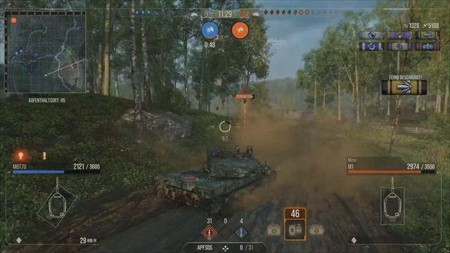 World of Tanks Modern Armor MBT 70 Ace Tanker 12 Cold War WoT Console PS5 смотреть онлайн