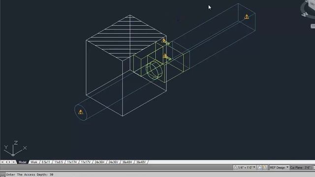 AutoCAD MEP Forum Access Space Generator смотреть онлайн