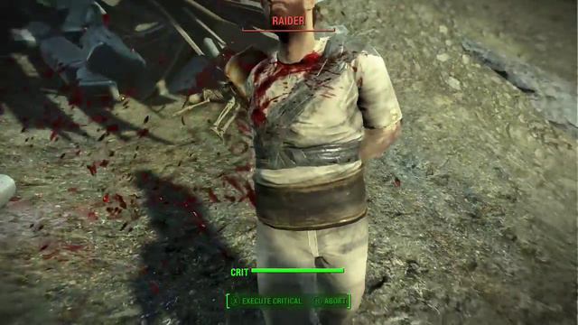Fallout 4: Physics Breaking Rifle Bullet смотреть онлайн
