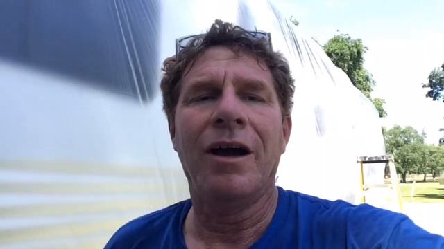 Horse trailer roof coating lower temps inside by Crazy Marty 😜 смотреть онлайн