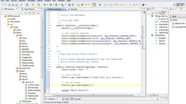 API Framework use logging смотреть онлайн