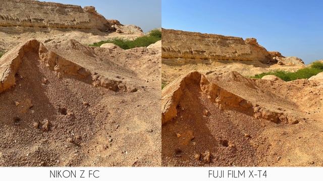 Nikon Z FC vs FujiFilm XT4 Camera Test смотреть онлайн