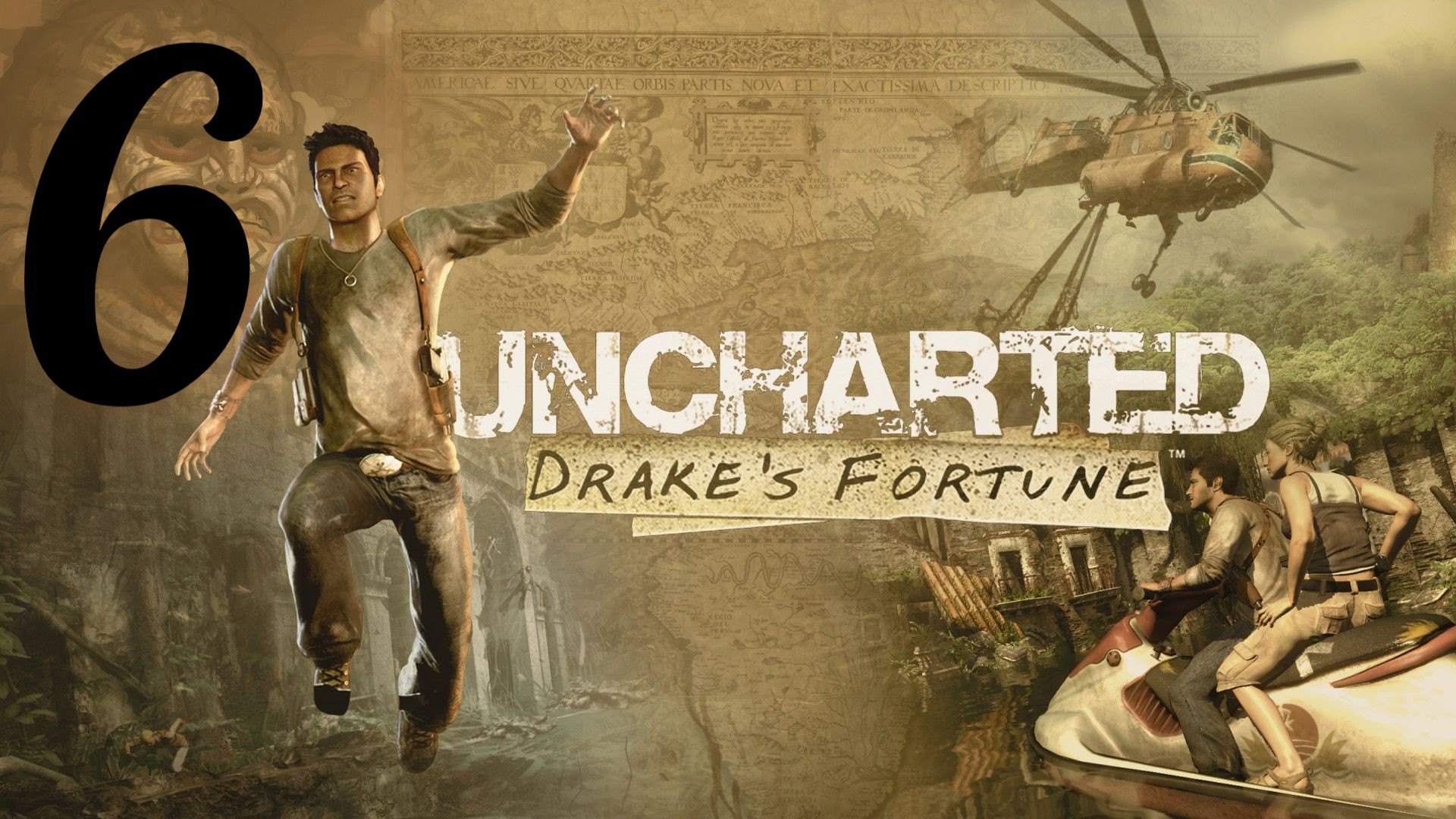 Uncharted: Drake’s Fortune ( Судьба Дрейка). Ловушка #6(PS4)
