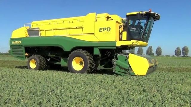 Новый горохоуборочный комбайн Ploeger EPD 540 смотреть онлайн