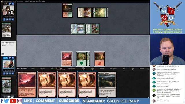 Test Drive GR Ramp Hour of Devastation Standard Deck Tech | MTGO Stream смотреть онлайн