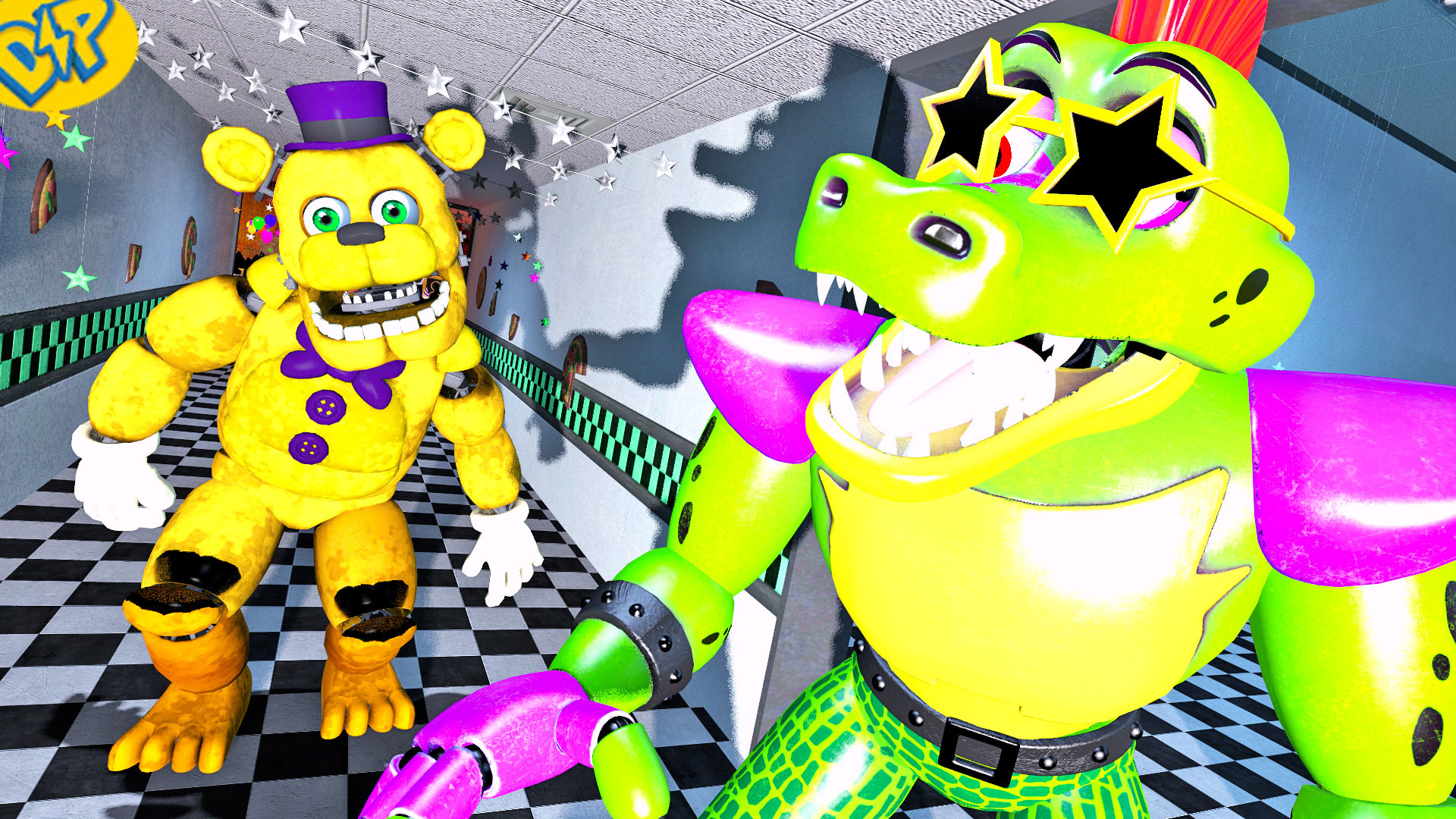 СТРАШНЫЕ АНИМАТРОНИКИ ФНАФ ГАРРИС МОД || Garry's Mod FNAF