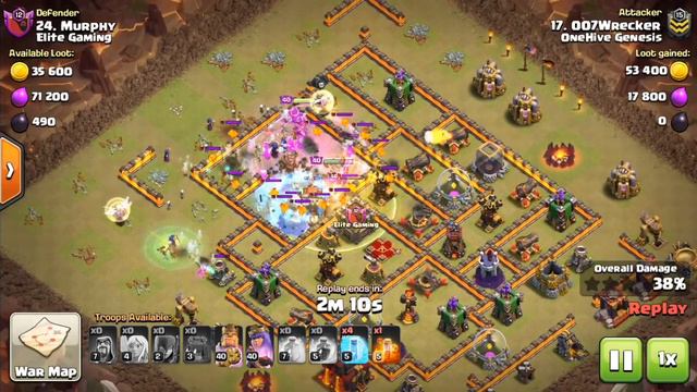 Frozen Witch Attack Strategy | Clash of Clans смотреть онлайн