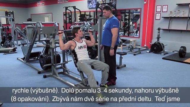 Objemová fáze trenink men's physique ramena a triceps смотреть онлайн