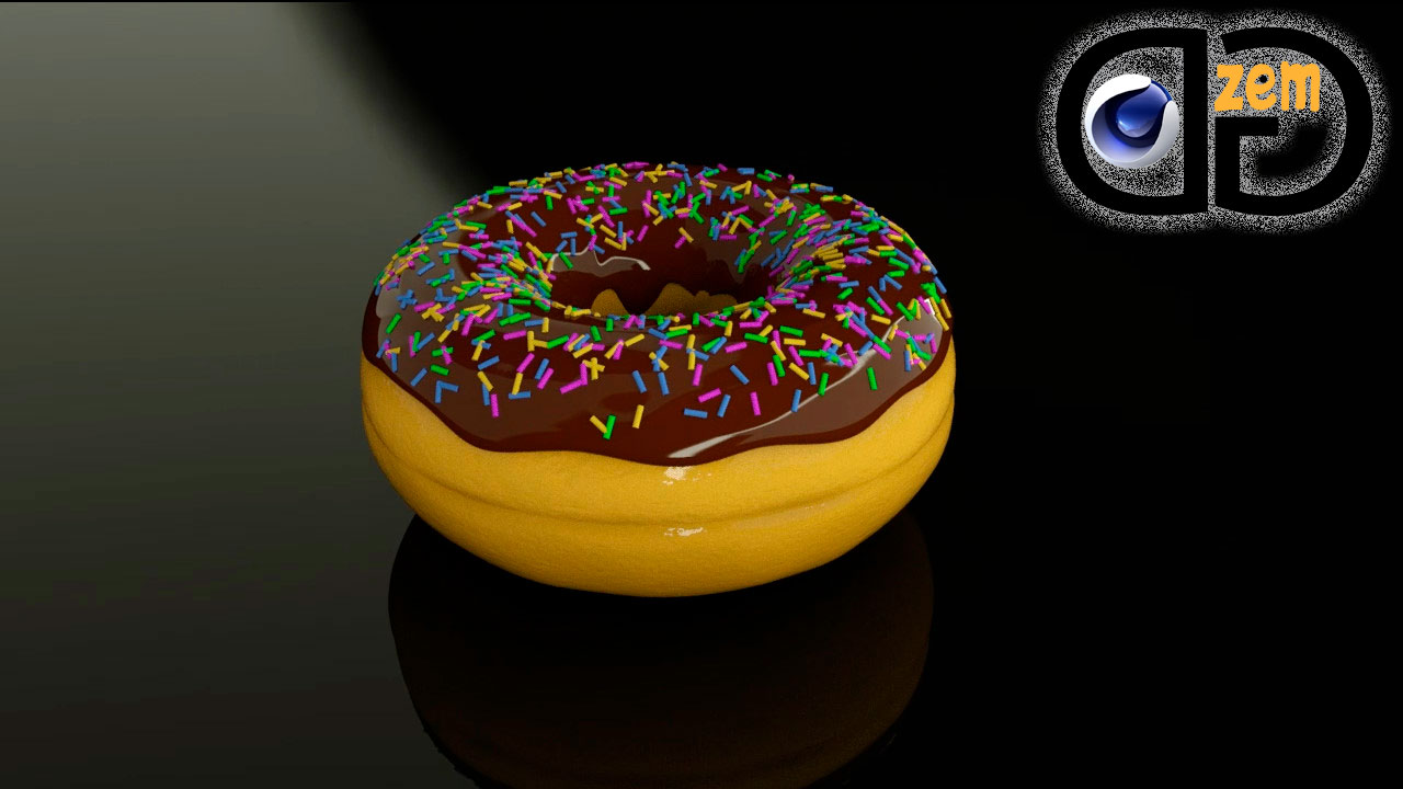 3D модель ПОНЧИК в Cinema 4D смотреть онлайн