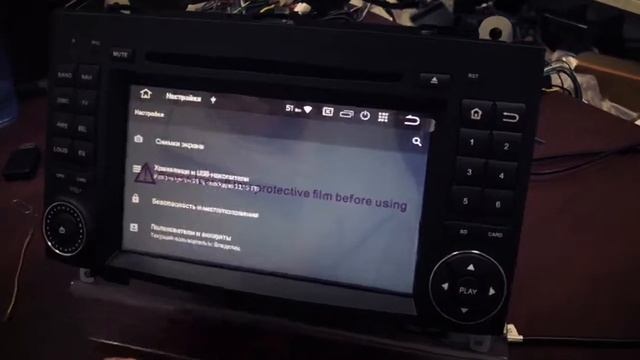 Обзор работы Автомагнитолы для MERCEDES BENZ W169 W245 VITO VIANO на Android 8 смотреть онлайн