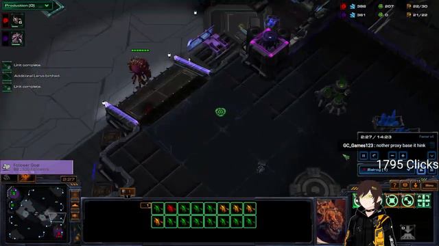 1st affiliate stream & plat 2 Zerg ladder! | !commands !tournament !replays смотреть онлайн