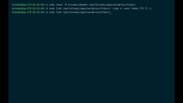 Fixing WordPress permissions смотреть онлайн