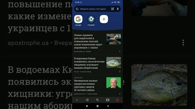 Где найти загрузки в браузере Opera на телефоне #Shorts смотреть онлайн