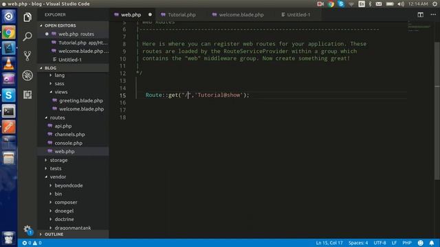 Laravel 5.7 tutorial #6 handle HTTP requests смотреть онлайн