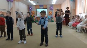 Танец мальчиков. Средняя группа