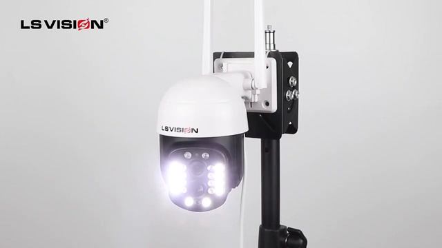 LS VISION Dual Lens Surveillance CCTV IP Camera смотреть онлайн