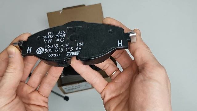 Тормозные колодки VAG 8V0698151, 8V0 698 151 смотреть онлайн
