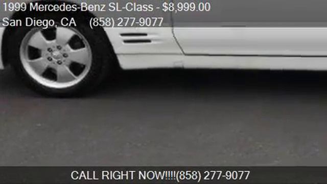 1999 Mercedes-Benz SL-Class SL 500 2dr Convertible For Sale
