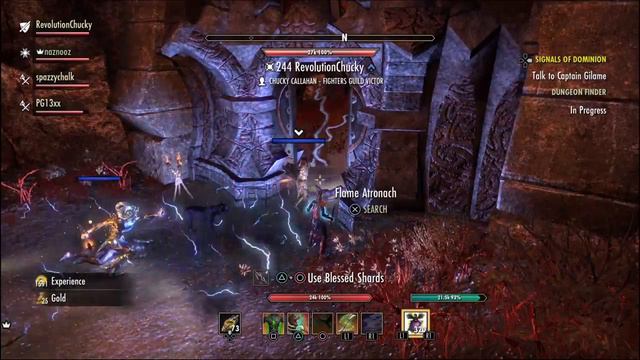 #ESO - DPSing Veteran City of Ash dungeon смотреть онлайн