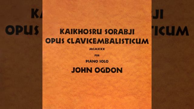 Opus Clavicembalisticum, KSS 50: II. Preludio-Corale