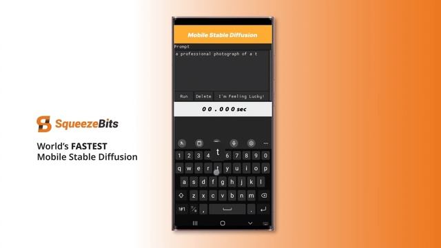 World’s FASTEST on-device demonstration of Stable Diffusion on an Android phone смотреть онлайн
