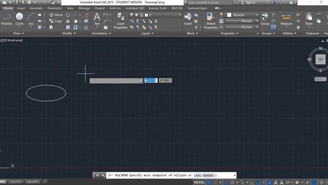 Crear elipses en autocad смотреть онлайн