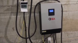 Гибридный инвертор SILA V5000M Plus. Потребление на холостом ходу. Замеряем.