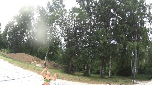 Волейбол пляжка 6.07 экшн камера ( Андрей ) игра 1 3х3 смотреть онлайн