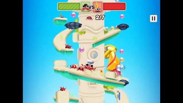Mr. Crab ( IOS ) All Bosses смотреть онлайн