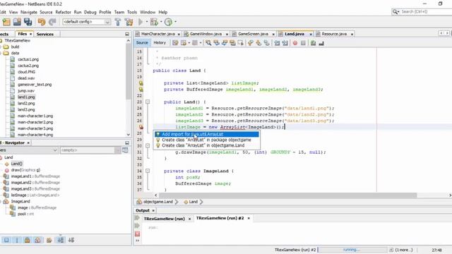 Chrome offline game Java programming tutorial - #7 смотреть онлайн