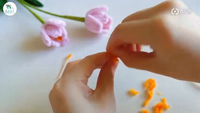 Букет тюльпанов из синельной проволоки смотреть онлайн