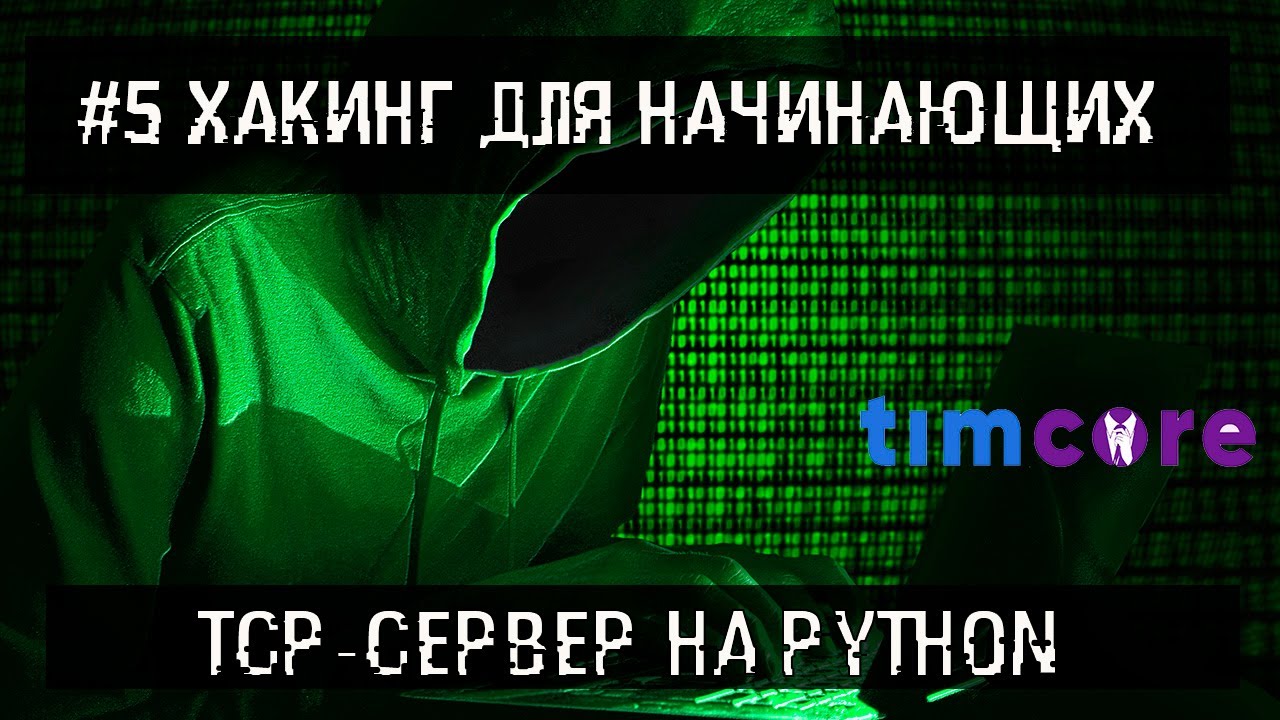 № 5 [Хакинг для начинающих] TCP - сервер на Python смотреть онлайн