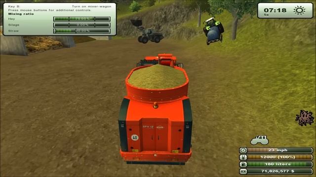 Farming Simulator 2013 How to: Feed Cows смотреть онлайн
