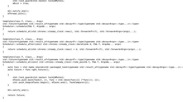 Code Review: C++14 Async Task Scheduler смотреть онлайн