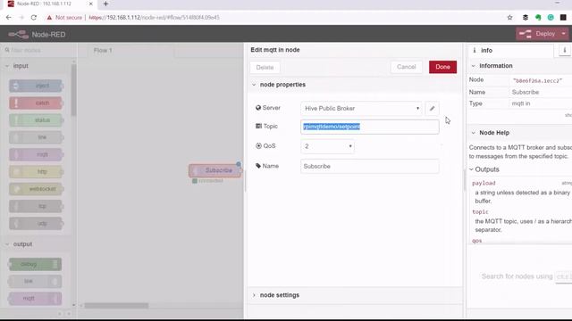 MQTT Demo Using C#, Raspberry Pi, and Node-Red смотреть онлайн
